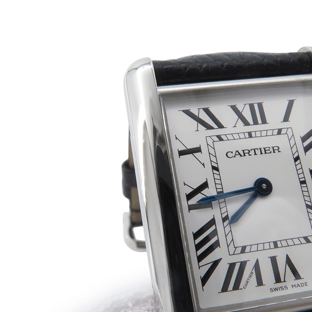 Cartier Tank Must de Cartier Watch LM Silver Dial — view 4
