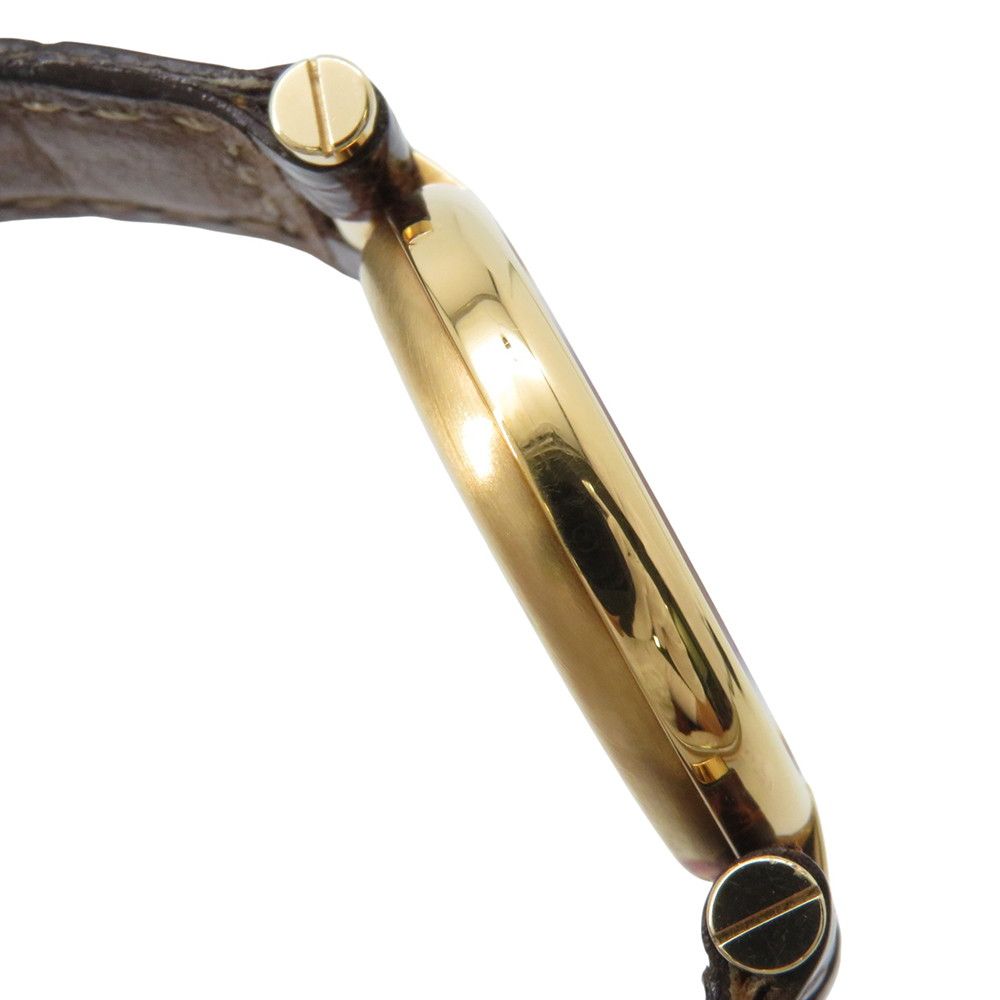 Cartier Must Vendome Vermeil SM 925 Sterling Silver Watch Ivory Dial — view 5