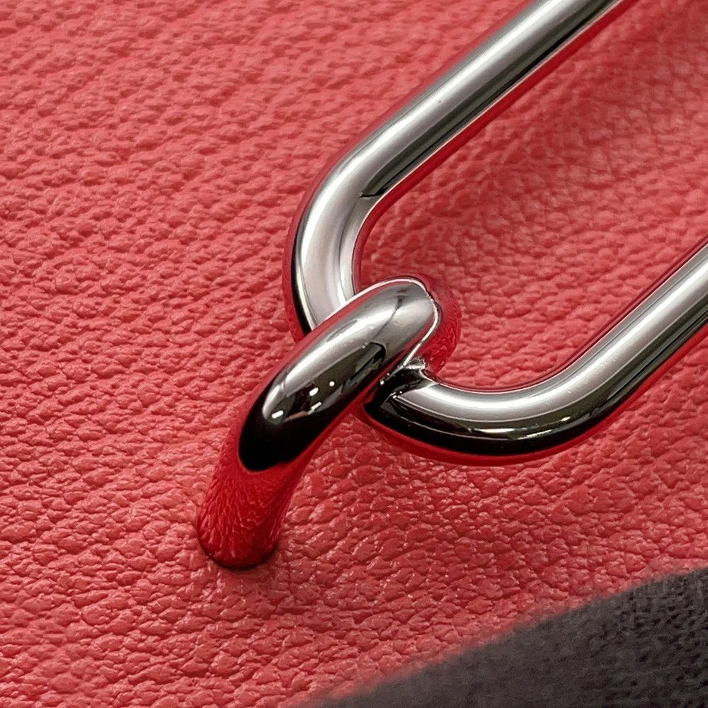 Hermes Wallet Roulis Slim Rose Texas Silver Chevre Mysore — view 8