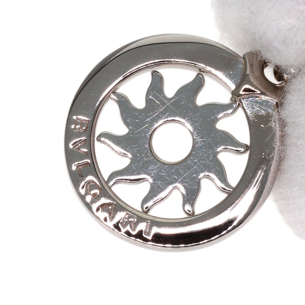 Bvlgari Tondosan Charm Pendant 18K White Gold — view 4