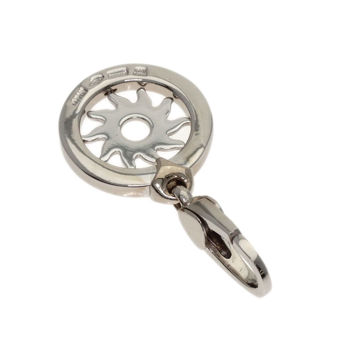 Bvlgari Tondosan Charm Pendant 18K White Gold — view 2