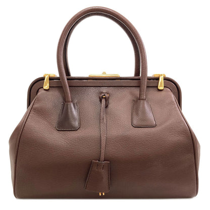 Prada Doctor's Bag Handbag Calfskin