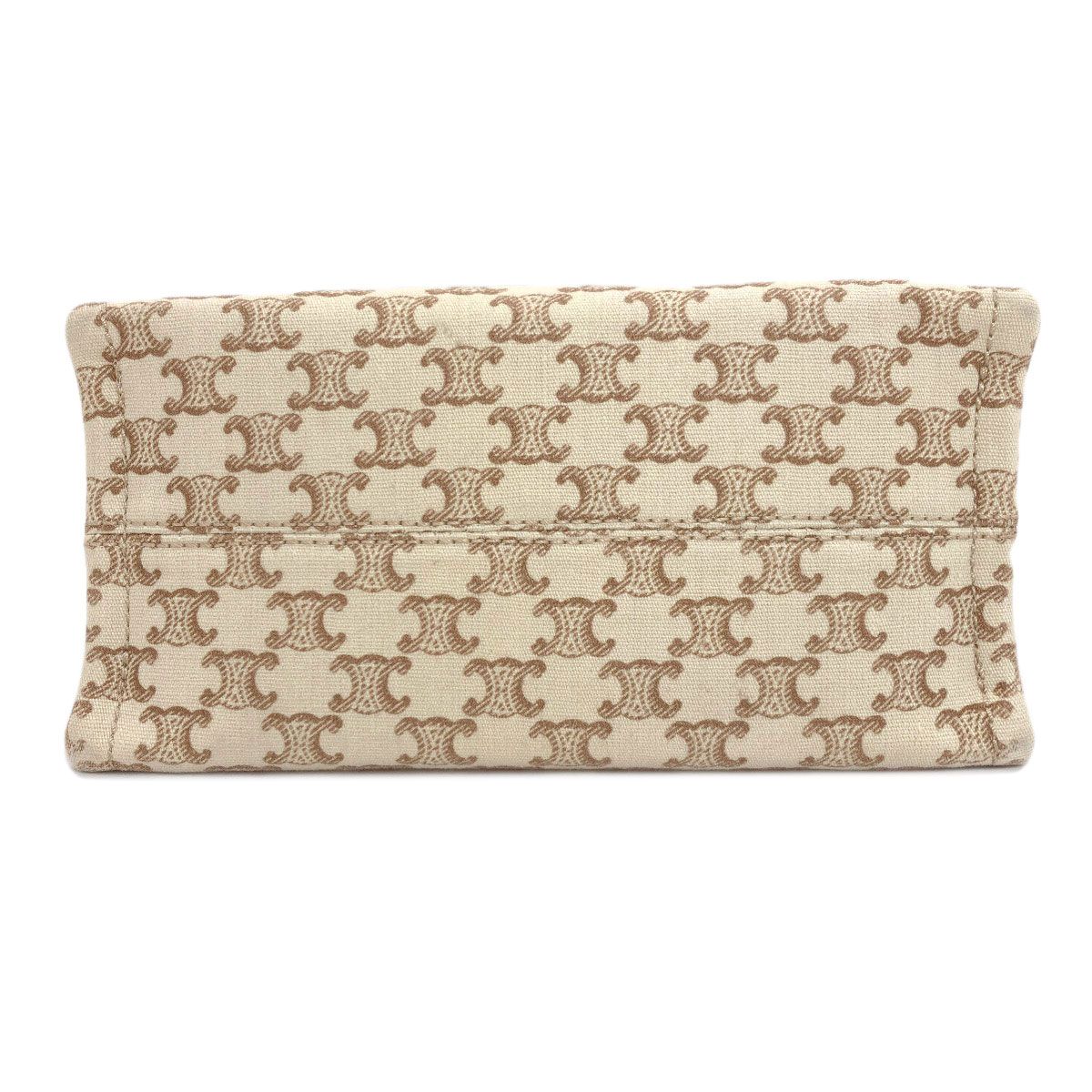 Celine Cabas Thais Triomphe 2-Way Handbag Canvas — view 4