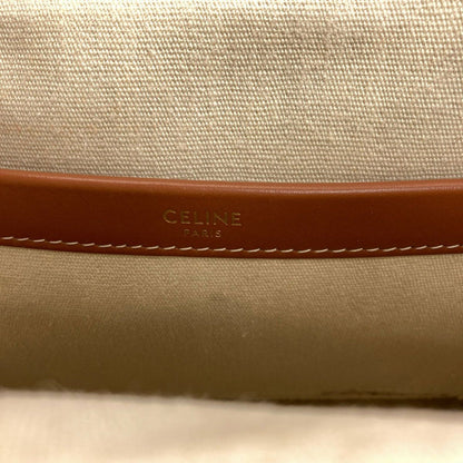 Celine Cabas Thais Triomphe 2-Way Handbag Canvas — view 6