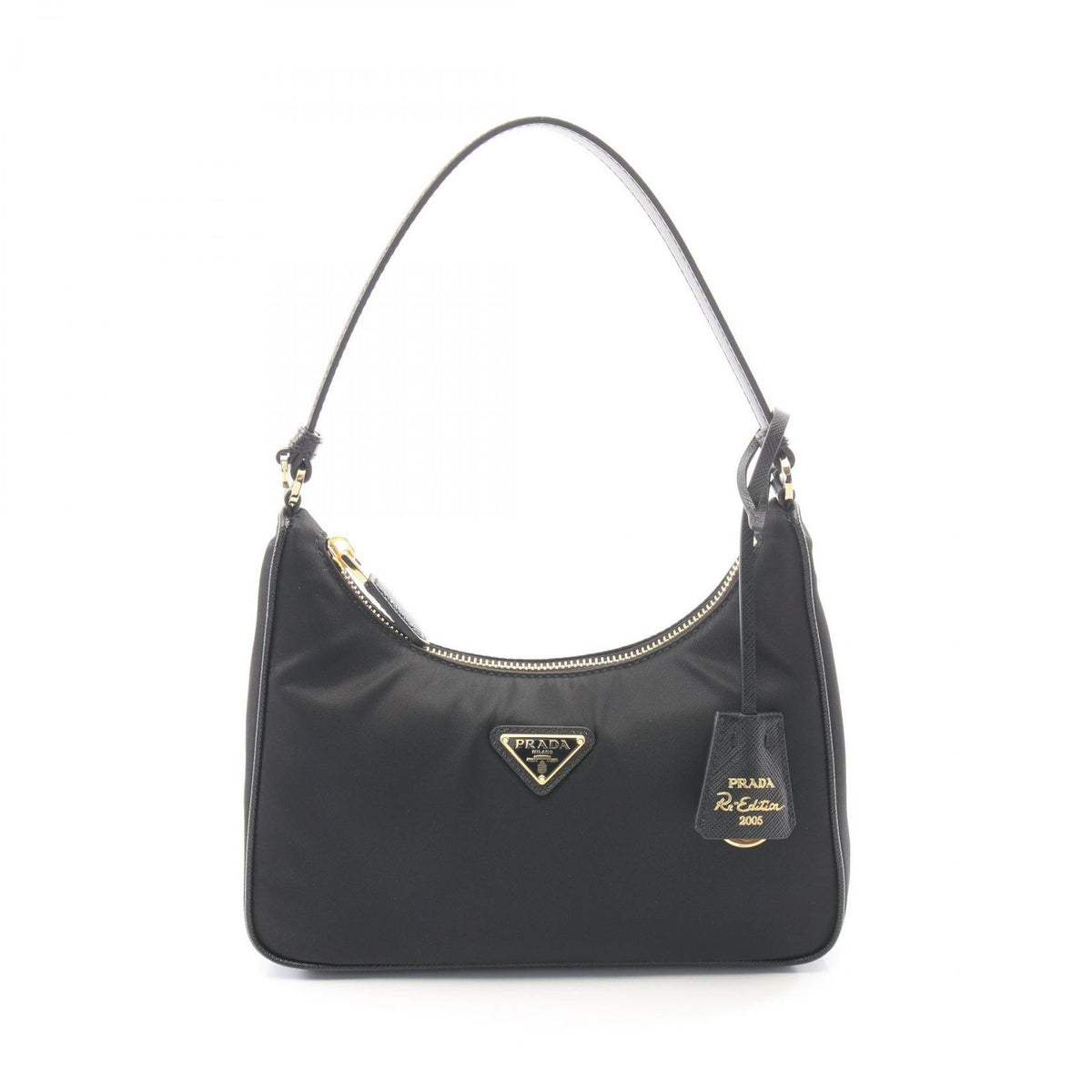 Prada Re Edition Re-Nylon Mini Bag Nylon Saffiano Leather