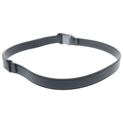 Dior Logo Buckle Leather Belt Black — view 2