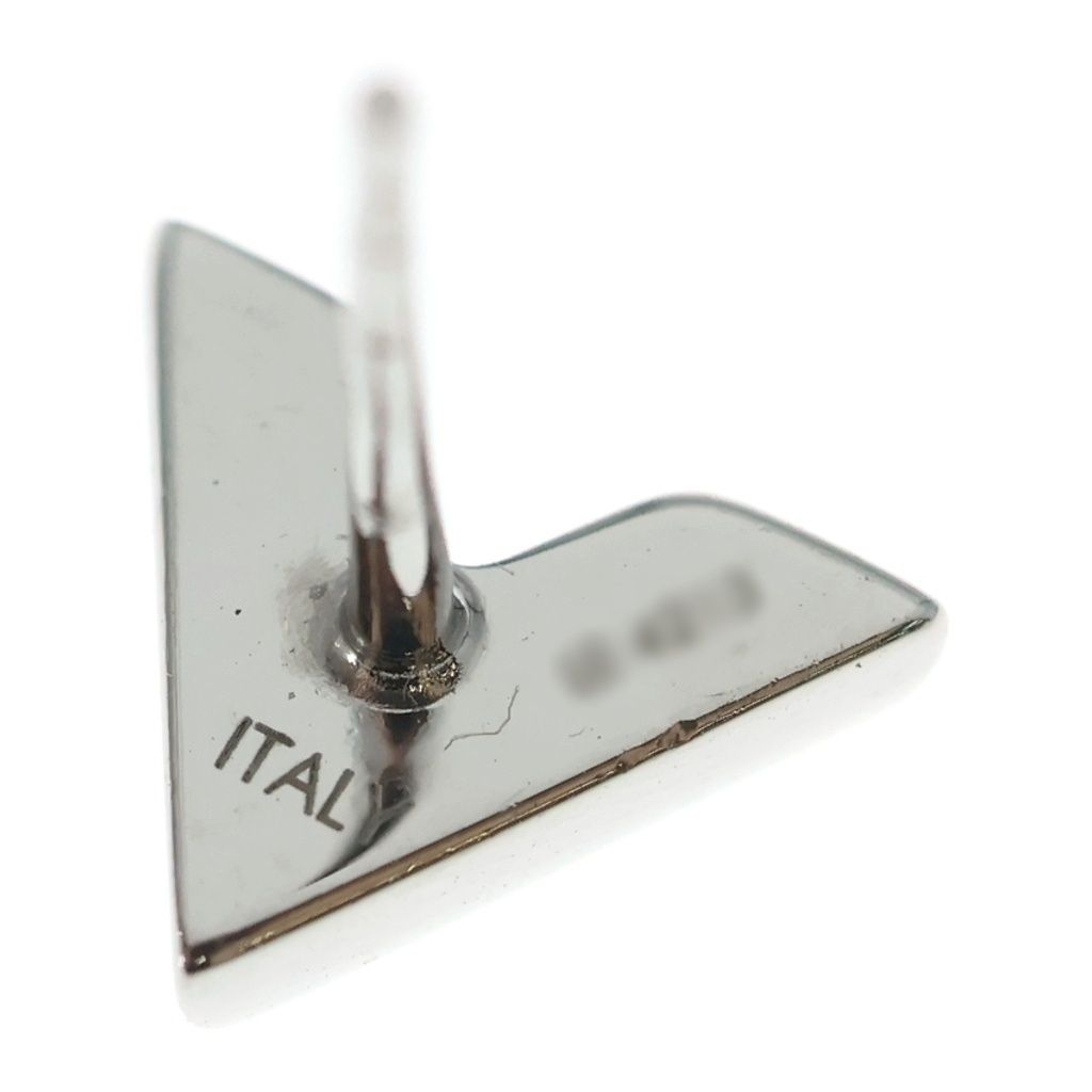 Louis Vuitton Essential Metal Earrings Silver — view 5