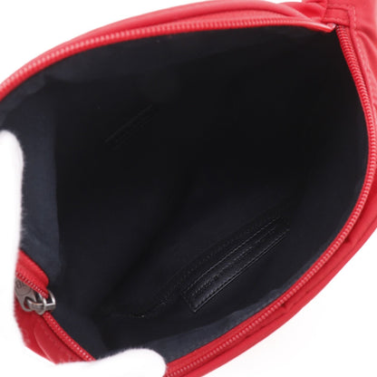 Balenciaga Explorer Waist Pouch Nylon Canvas Red Belt — view 5
