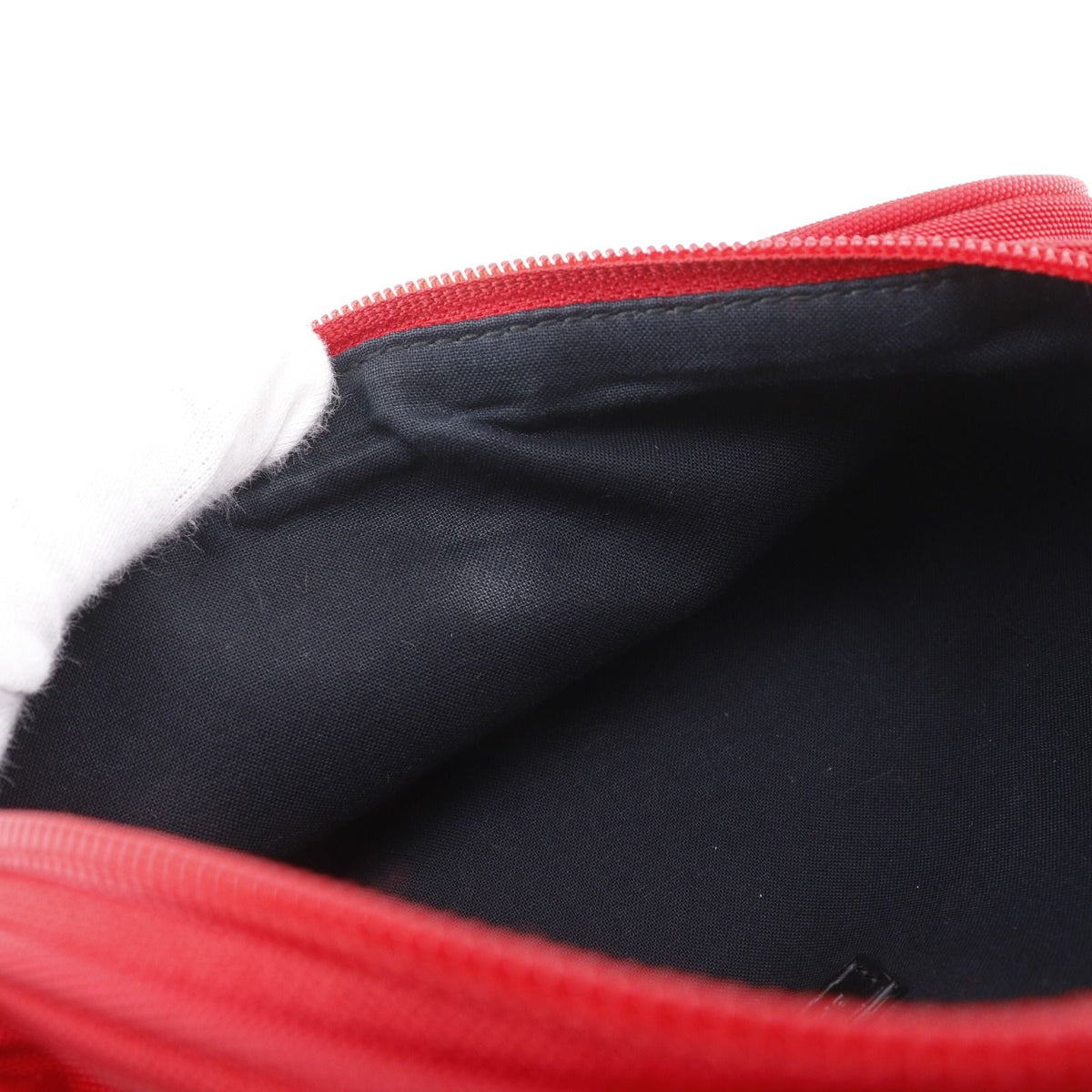 Balenciaga Explorer Waist Pouch Nylon Canvas Red Belt — view 7