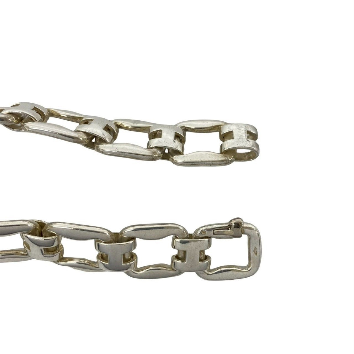 Hermes Vintage History Bracelet 925 Sterling Silver — view 4