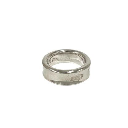 Tiffany & Co Vintage Narrow Ring 925 Sterling Silver No 7.5 — view 4