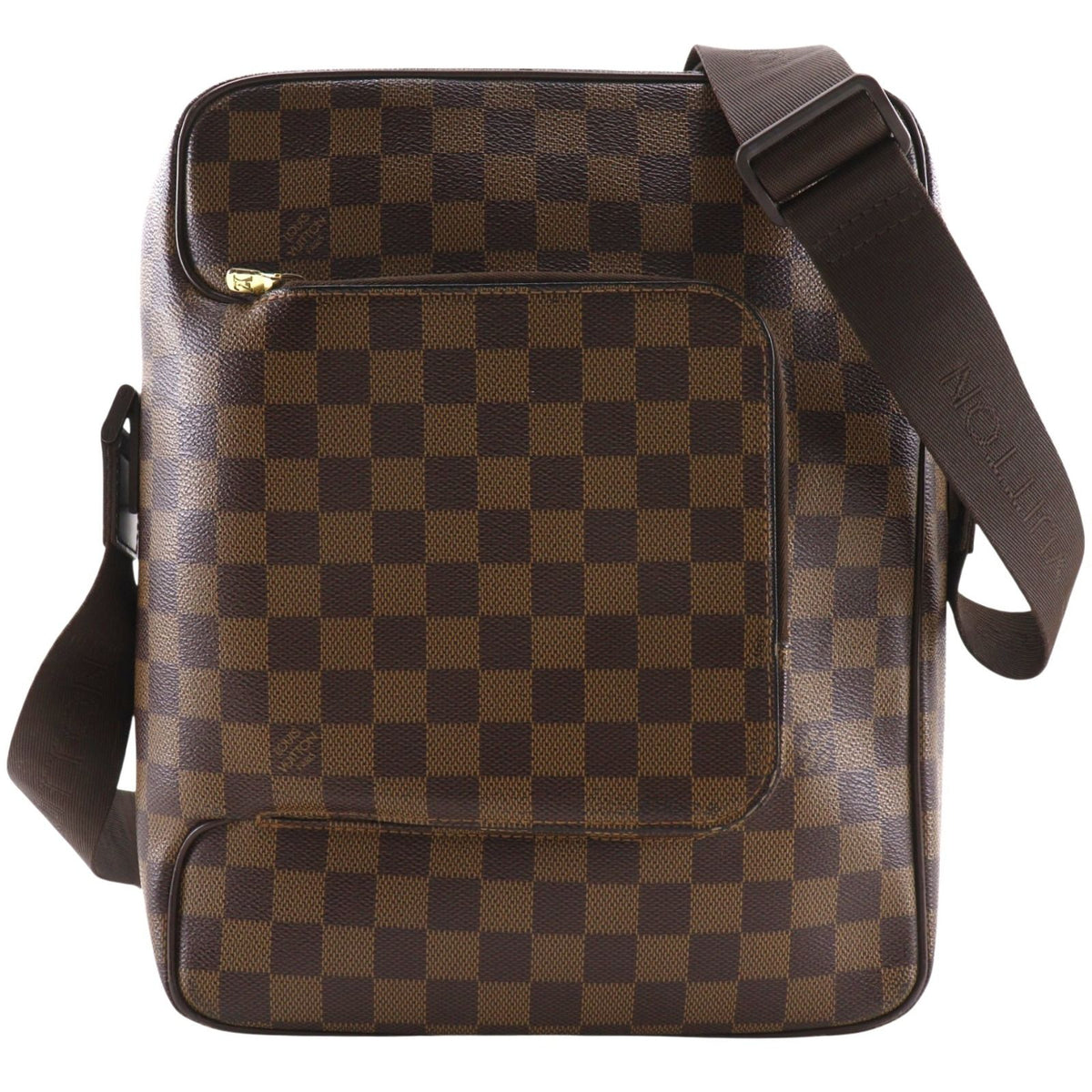 Louis Vuitton Olaf MM Damier Canvas Brown Shoulder Bag