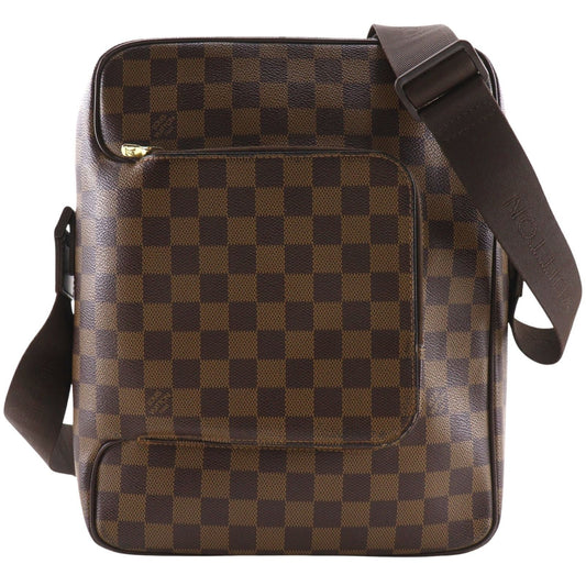 Louis Vuitton Olaf MM Damier Canvas Brown Shoulder Bag