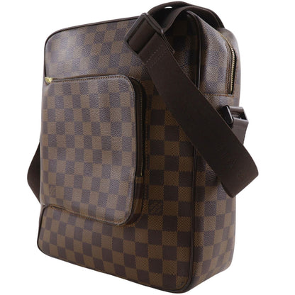 Louis Vuitton Olaf MM Damier Canvas Brown Shoulder Bag — view 2