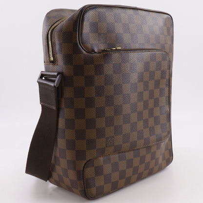 Louis Vuitton Olaf MM Damier Canvas Brown Shoulder Bag — view 3