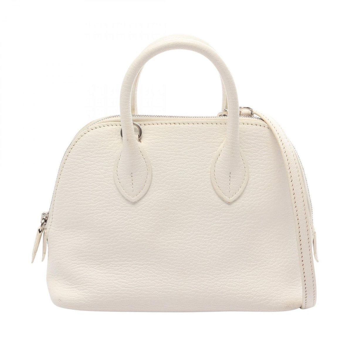 Hermes Handbag Bolide 1923 Mini 2-Way White