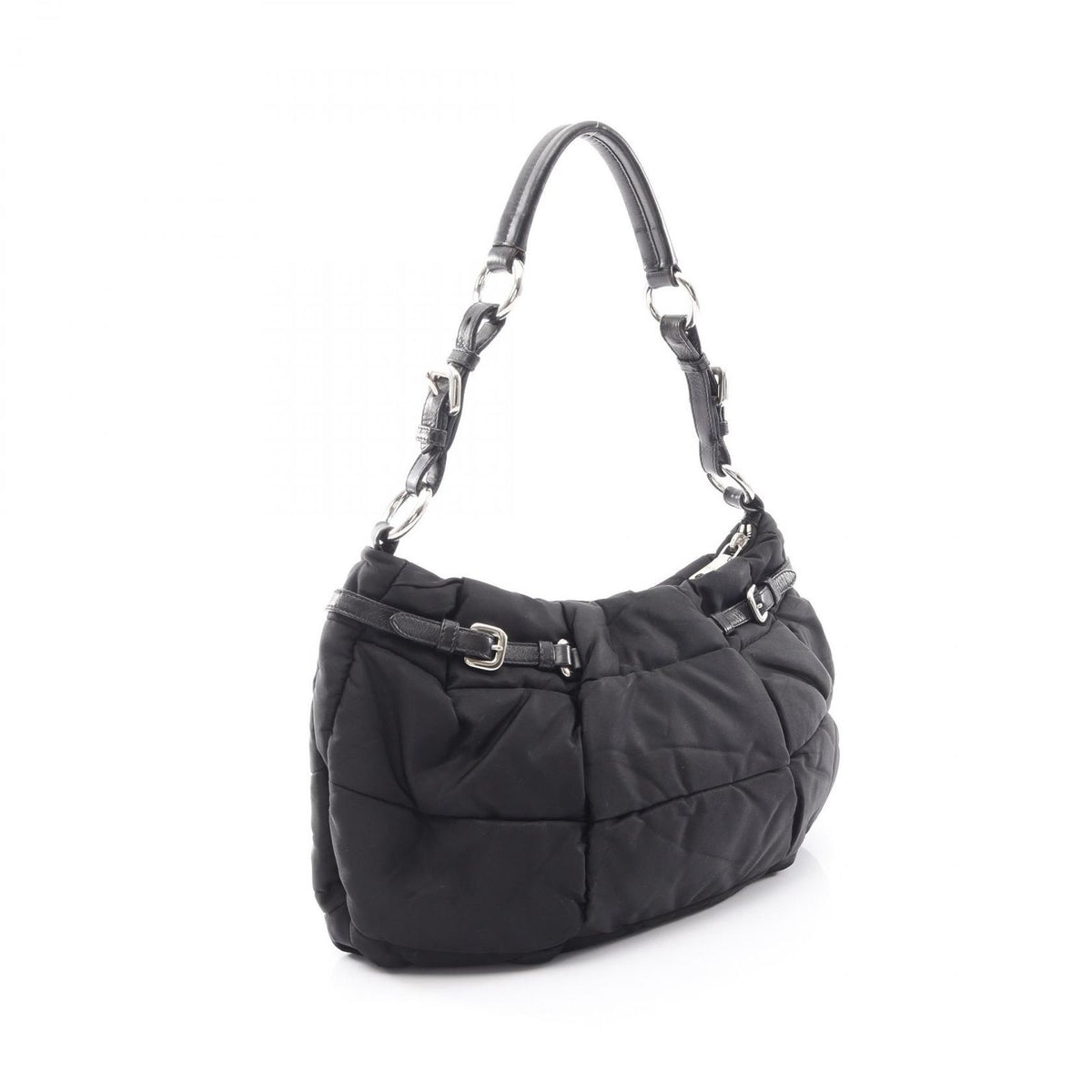 Prada Shoulder Bag Tessuto Micro Black Nylon — view 2