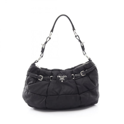Prada Shoulder Bag Tessuto Micro Black Nylon