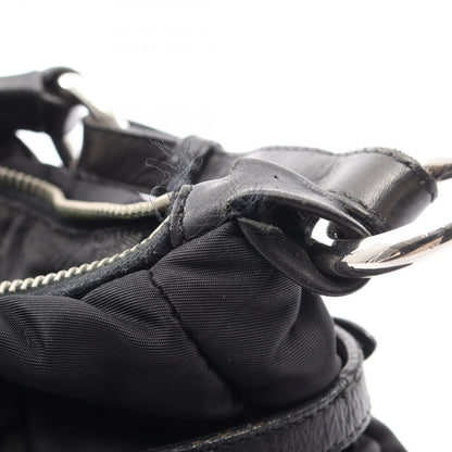 Prada Shoulder Bag Tessuto Micro Black Nylon — view 7