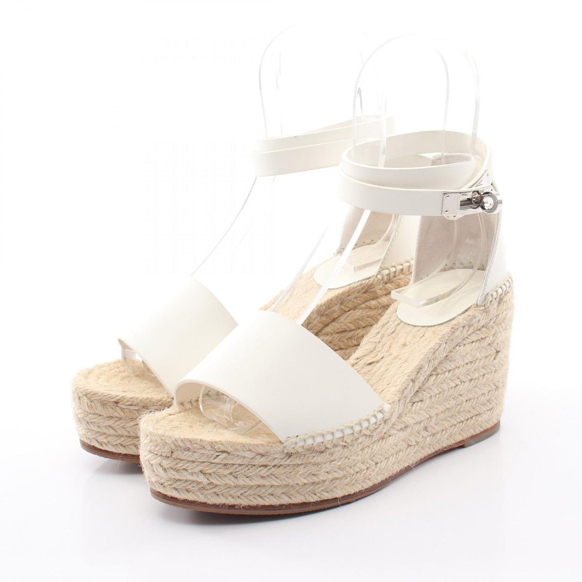 Hermes Sandals Tivoli Espatrie Leather