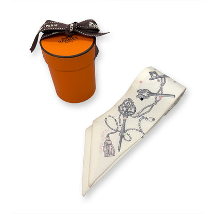 Hermes Cles Pore Twill Scarf