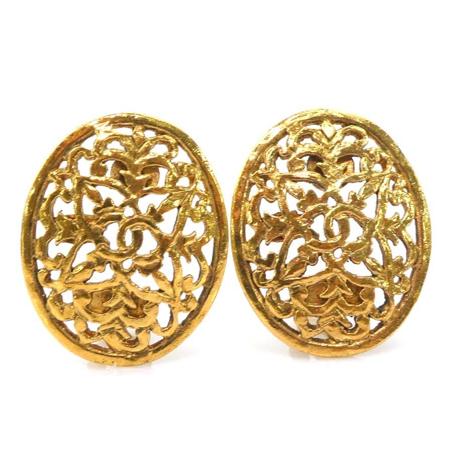 Chanel Earrings CC Logo