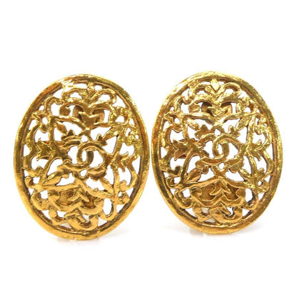 Chanel Earrings CC Logo