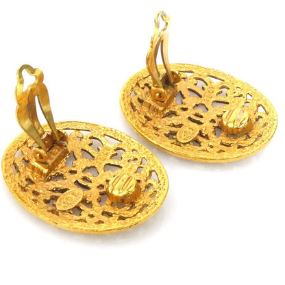 Chanel Earrings CC Logo — view 8