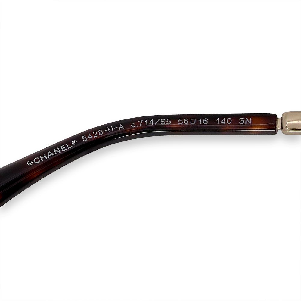 Chanel Faux Pearl CC Logo Sunglasses Eyewear — view 7