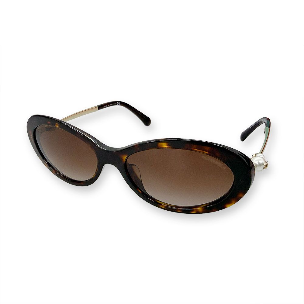 Chanel Faux Pearl CC Logo Sunglasses Eyewear