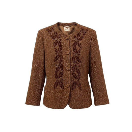 Loewe Tweed Jacket Embroidery
