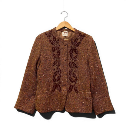 Loewe Tweed Jacket Embroidery — view 2