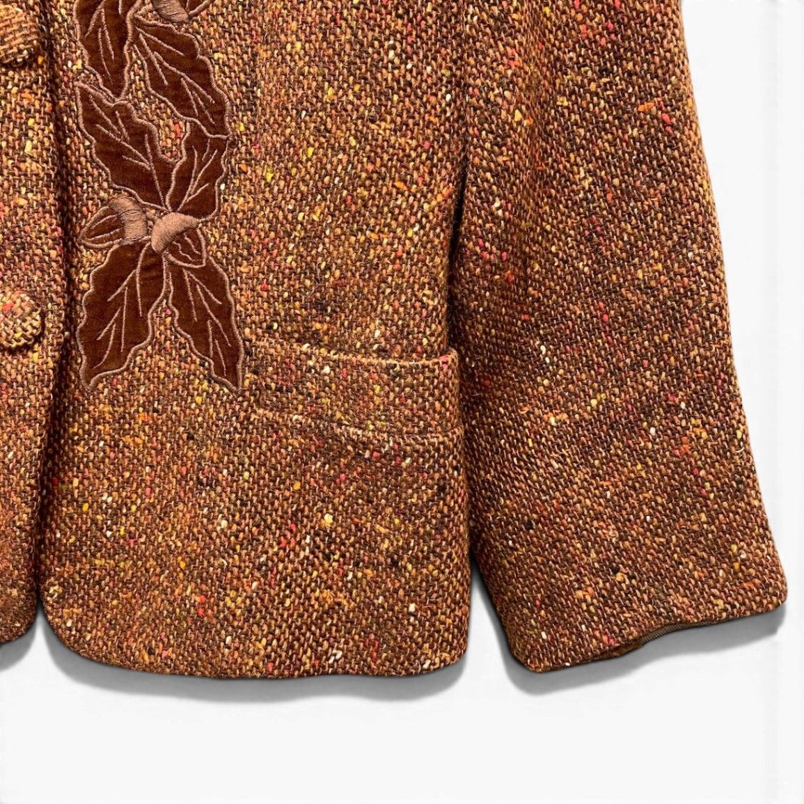 Loewe Tweed Jacket Embroidery — view 6