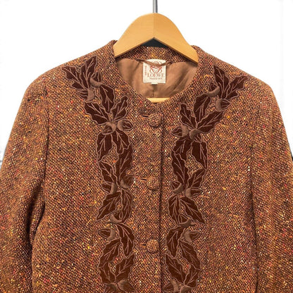 Loewe Tweed Jacket Embroidery — view 5