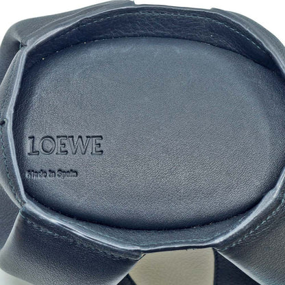 Loewe 199 30 Panda Bag Shoulder Black White Leather Silver — view 6