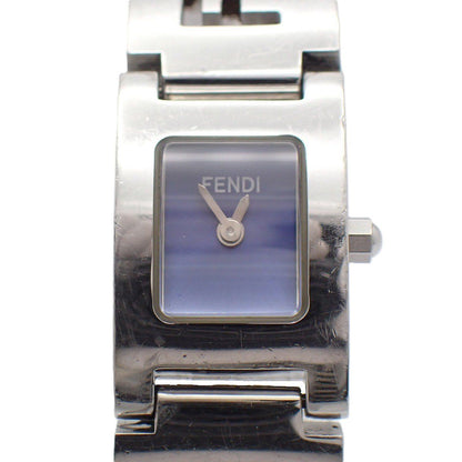 Fendi Bracelet Watch Quartz Blue Dial SS Pawn