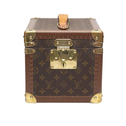Louis Vuitton Monogram Makeup Case Boite Flacon Bag Brown