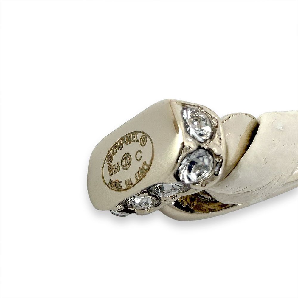 Chanel CC Logo Bangle 26c Cruise Collection Bracelet — view 5