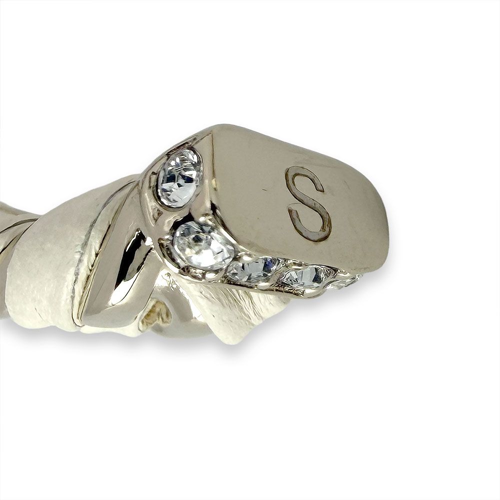 Chanel CC Logo Bangle 26c Cruise Collection Bracelet — view 4