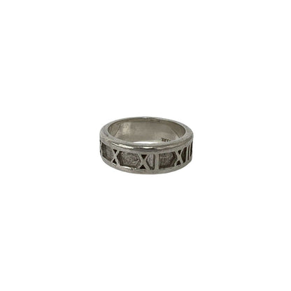 Tiffany & Co With Bag Vintage Atlas Ring 925 Sterling Silver No 13 — view 6
