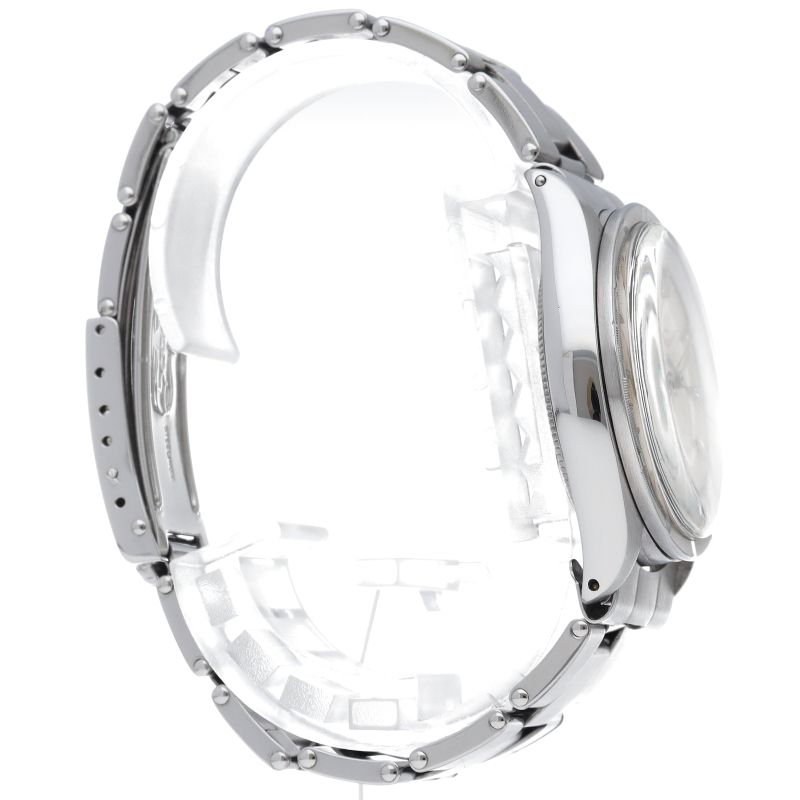 Rolex Oyster Perpetual Watch Antique SS Silver — view 4