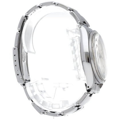 Rolex Oyster Perpetual Watch Antique SS Silver — view 4