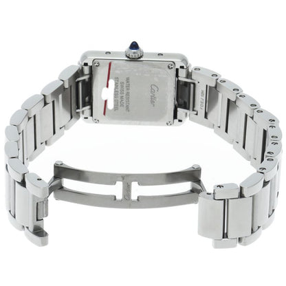 Cartier Tank Must SM Watch Stainless Steel Silver — view 5