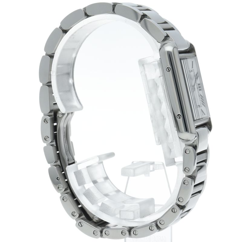 Cartier Tank Must SM Watch Stainless Steel Silver — view 4