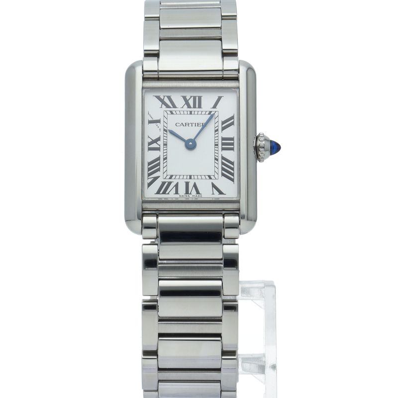 Cartier Tank Must SM Watch Stainless Steel Silver — view 2