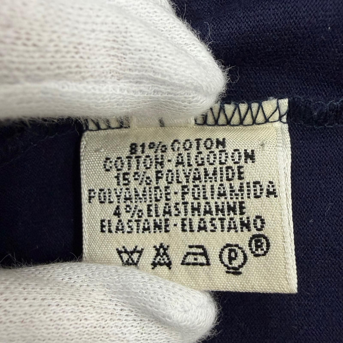 Hermes 100% Cotton Gaultier Era Embossed Carriage Logo Short Sleeve T-Shirt — view 8