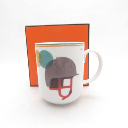 Hermes Cask Mug Porcelain Horse Tea Coffee Tableware Luxury
