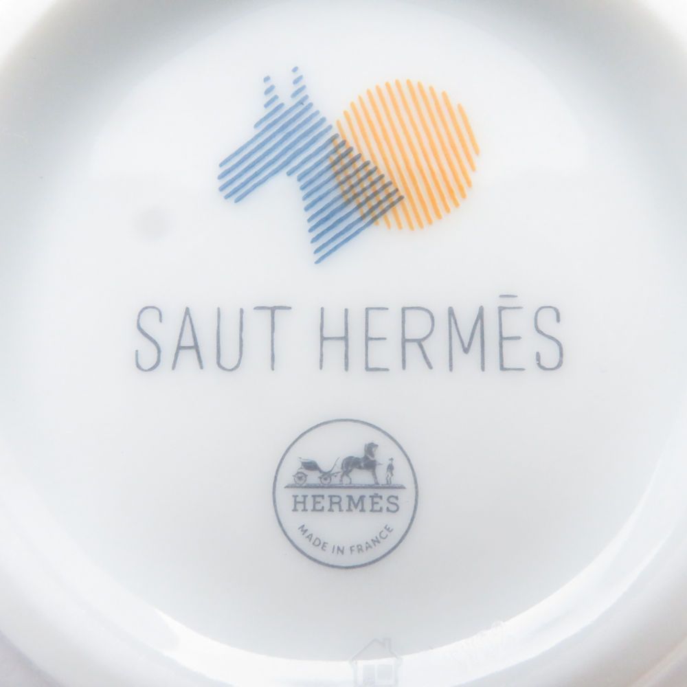 Hermes Cask Mug Porcelain Horse Tea Coffee Tableware Luxury — view 4