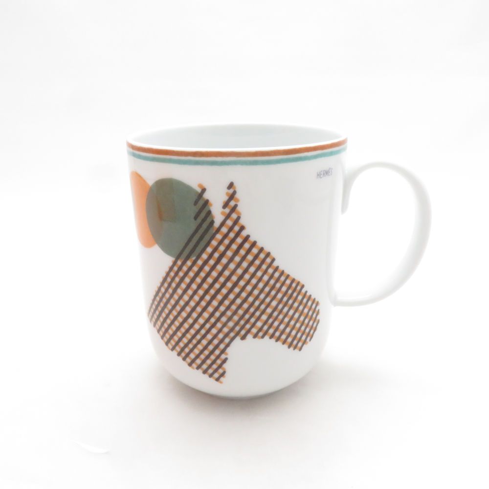 Hermes Cheval Mug Porcelain Horse Tea Coffee Tableware Luxury — view 2