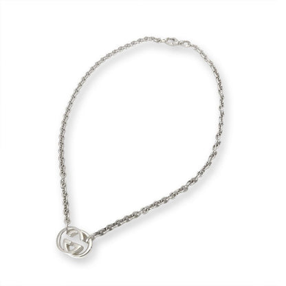 Gucci Interlocking G Necklace Silver — view 2